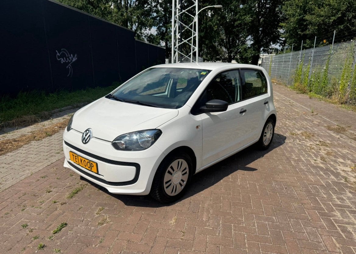 Volkswagen Up! 1.0 – 5-deurs – 2015 – Netjes onderhouden, Stof, Up!, Wit, Handgeschakeld