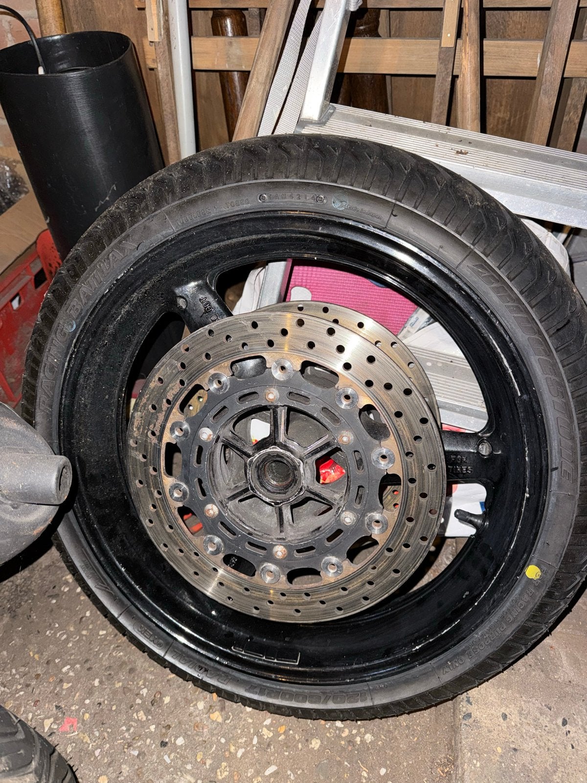 Yamaha R6 RJ03 Velgen met Race Banden, Motoren, Onderdelen | Yamaha, Ophalen, Nieuw