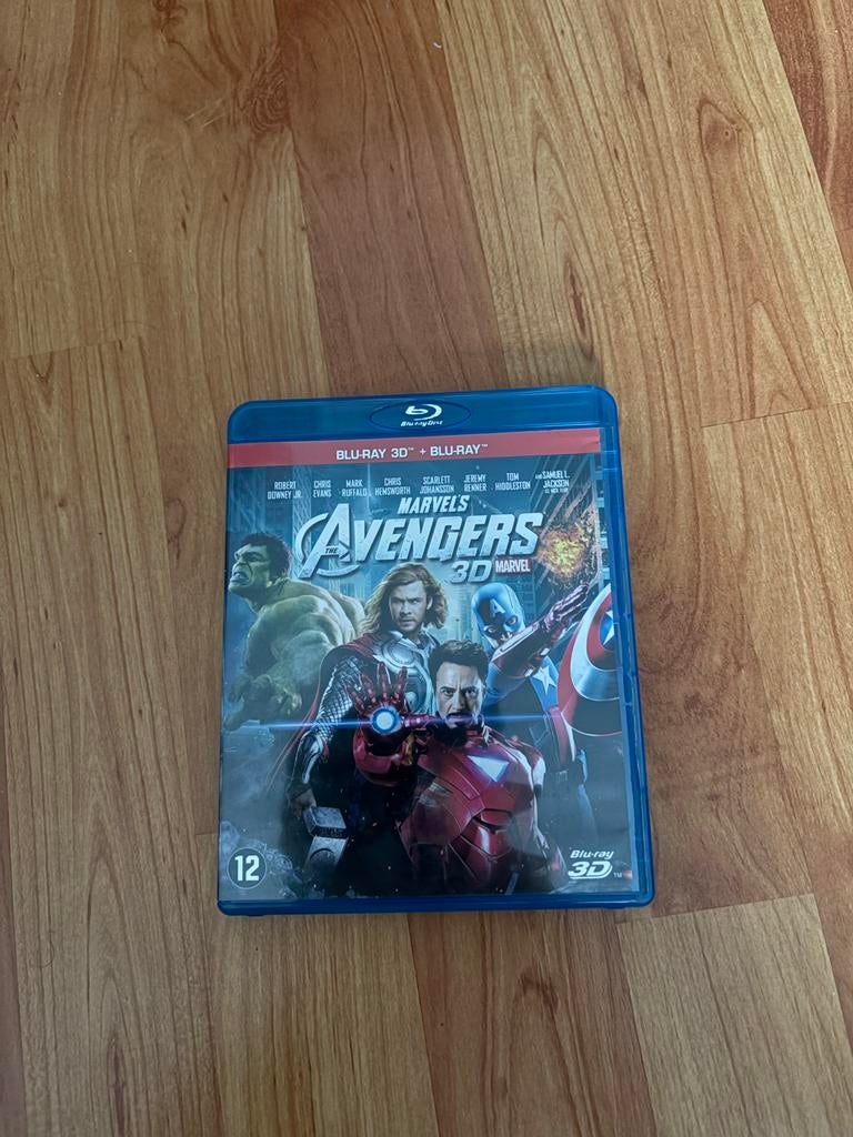 Marvel's The Avengers 3D + Blu-Ray, Ophalen of Verzenden, Gebruikt, Actie