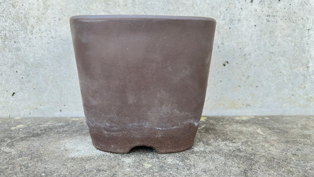 Mario Remeggio (Certre) | bonsai schaal pot 15x15x13cm (5*), Rond, Ophalen of Verzenden, Zo goed als nieuw, Aardewerk