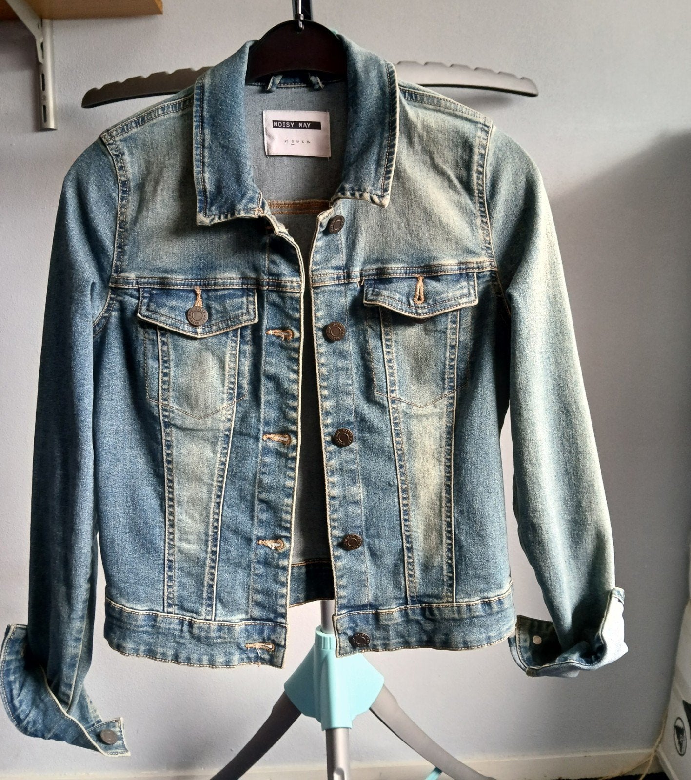 Spijkerjasje van Noisy May, Ophalen of Verzenden, Zo goed als nieuw, Blauw