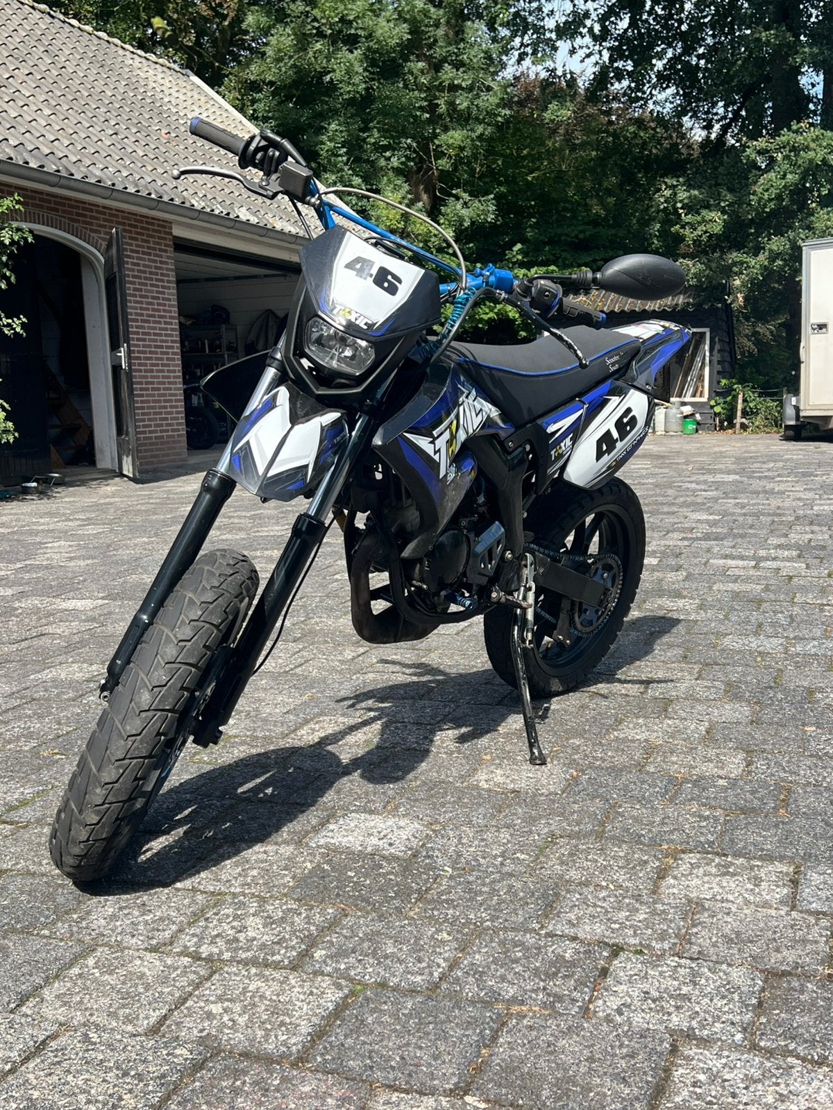 Yamaha DT 50 2007 - 77cc Malossi -, Fietsen en Brommers, Ophalen, Gebruikt, Yamaha, 77 cc