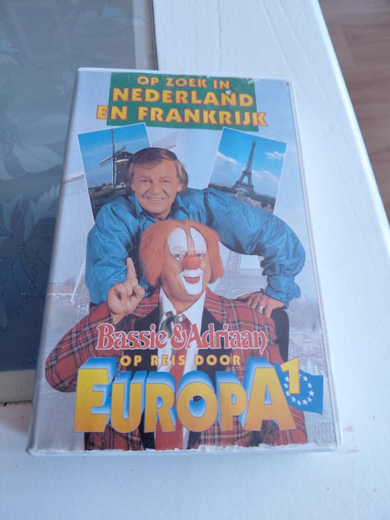 CNR Bassie en adriaan Europa deel 1 Nederland Frankrijk., Gebruikt, Alle leeftijden, Kinderprogramma's en -films, Overige typen