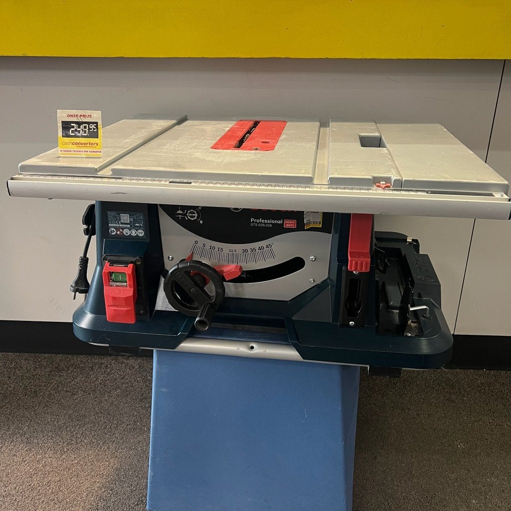 Bosch Professional GTS 635-216 | 1600 watt | 416326, Ophalen, Gebruikt, Cirkelzaag, 30 tot 70 mm