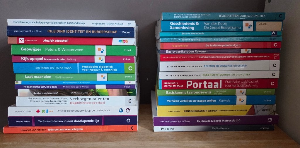 Studieboeken Pabo - compleet pakket, Boeken, Ophalen of Verzenden, Alpha, Zo goed als nieuw, HBO