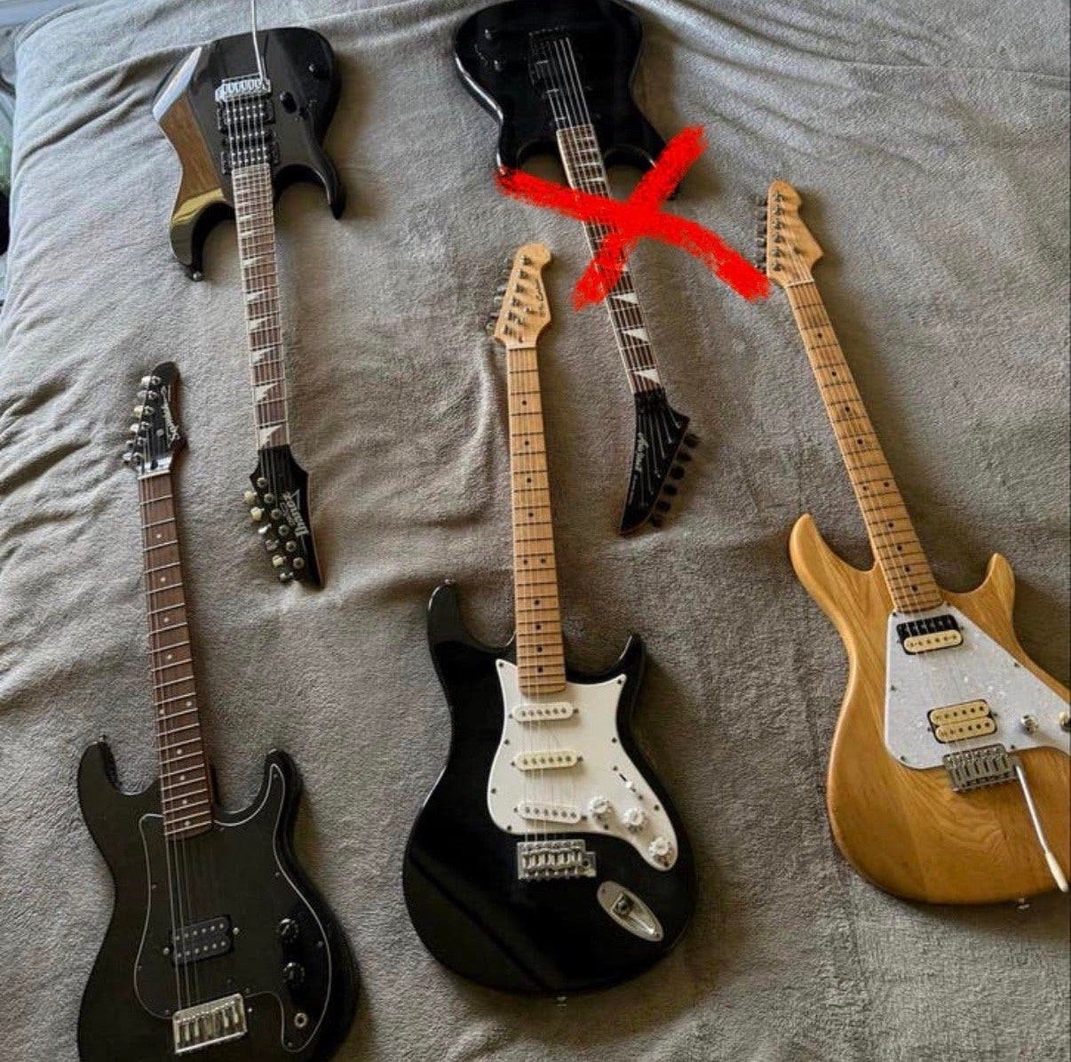 4 gitaren te koop: Ibanez, Kawaii, Samick, Ophalen of Verzenden, Zo goed als nieuw