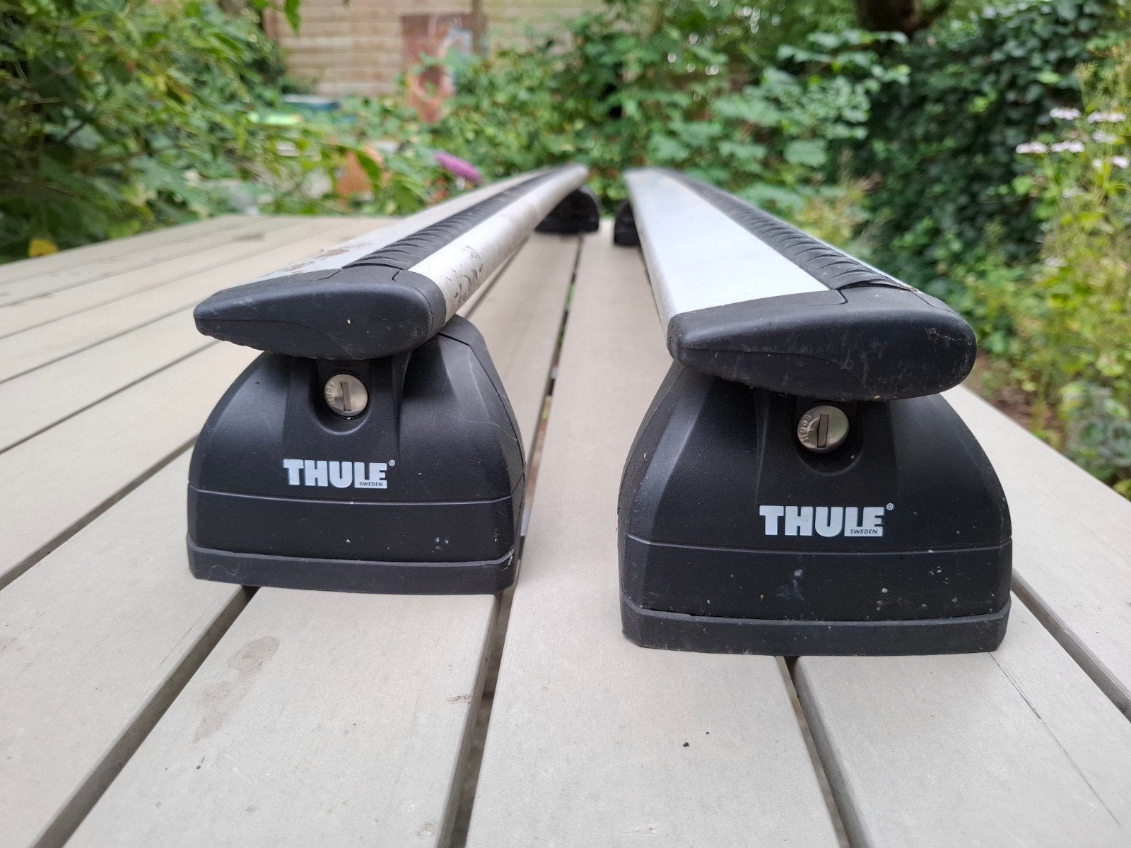 Thule dakdragers voor VW ID.4 en vergelijkbare modellen, Auto diversen, Dakdragers, Ophalen of Verzenden, Gebruikt