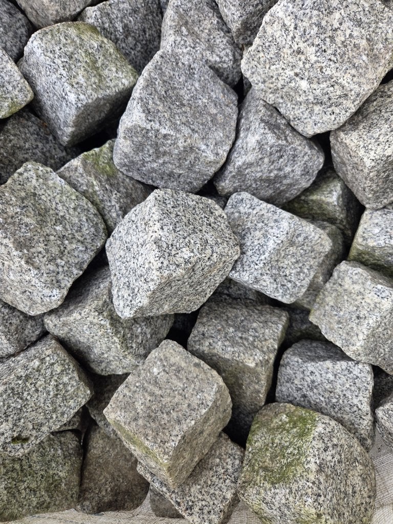 Portugees graniet  10 X 10 cm., Tuin en Terras, Ophalen, Natuursteen, Minder dan 5 m², Overige typen