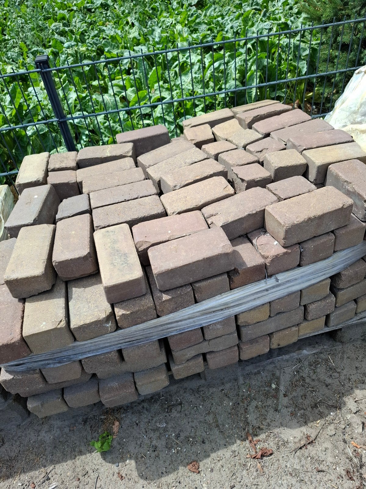 TE KOOP 5 M2 GEBAKKEN KLINKERS 10-DUIMERS, Ophalen, Keramiek, Klinkers