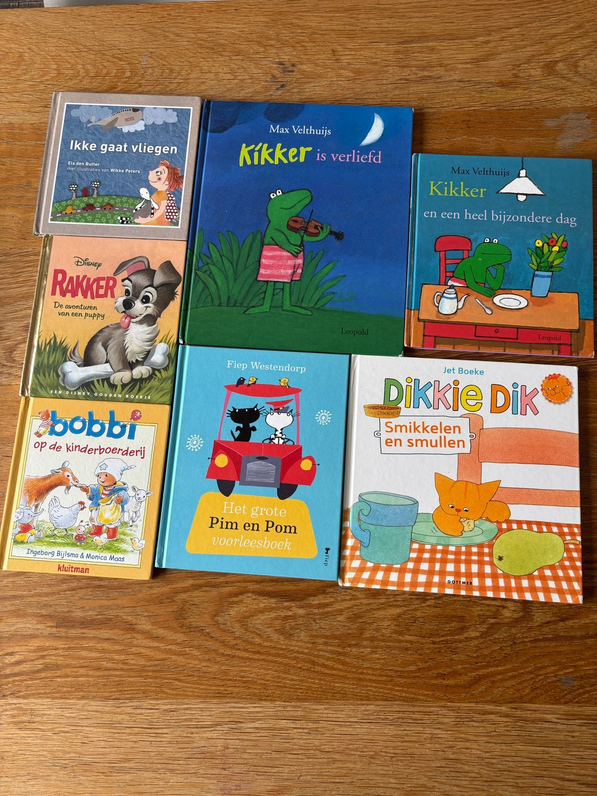 Diverse kinderboeken: Kikker, Dikkie Dik, Rakker en meer, Ophalen of Verzenden, Gelezen, 3 tot 4 jaar