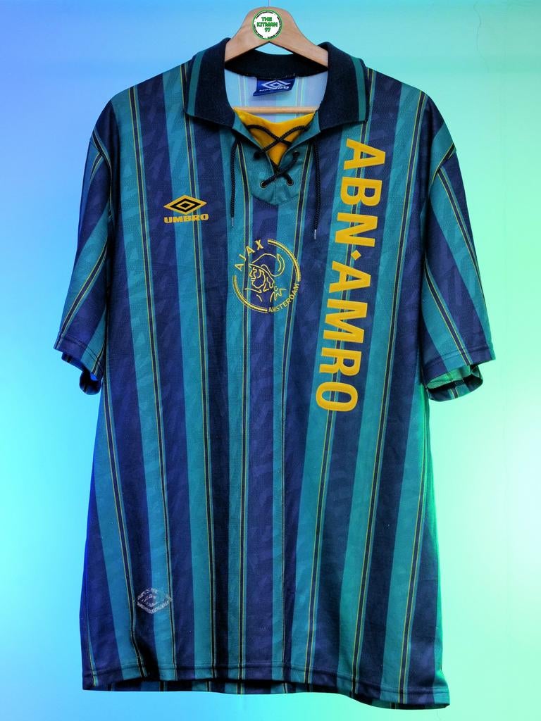 Ajax 1993/1994 Uit Shirt Vintage, Ophalen of Verzenden, Zo goed als nieuw, Ajax, Shirt