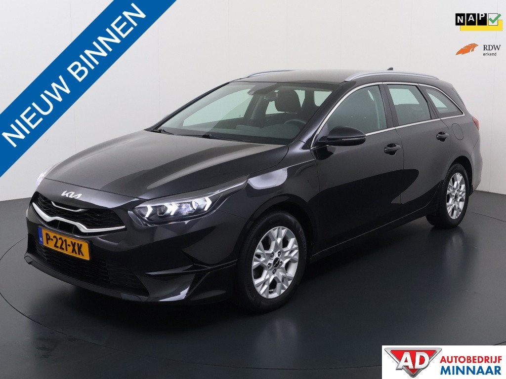 Kia Ceed Sportswagon 1.0 T-GDi DynamicL. (bj 2022), Auto's, Gebruikt, Euro 6, Zwart, Origineel Nederlands