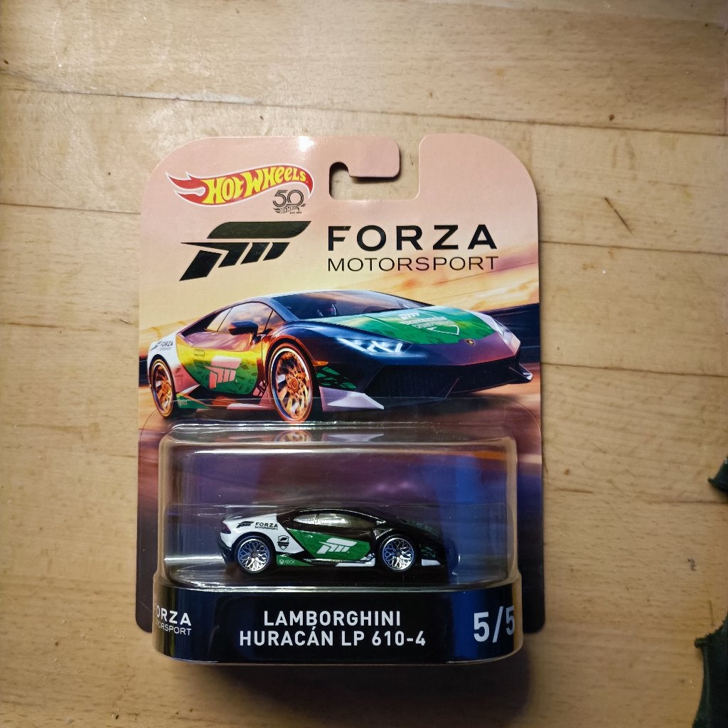 Hot Wheels Forza Motorsport Lamborghini Huracan LP 610-4 5/5, Ophalen of Verzenden, Nieuw, Auto