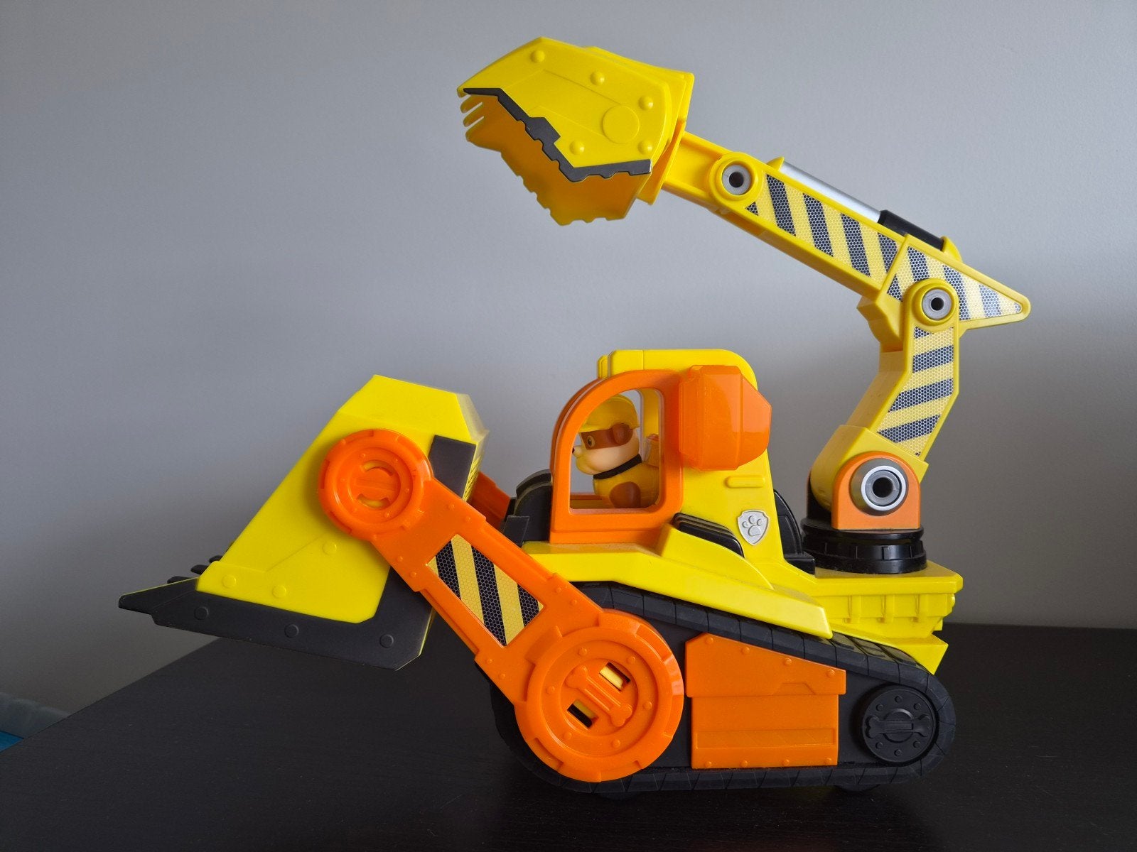 Paw patrol, bulldozer de luxe, Ophalen, Zo goed als nieuw