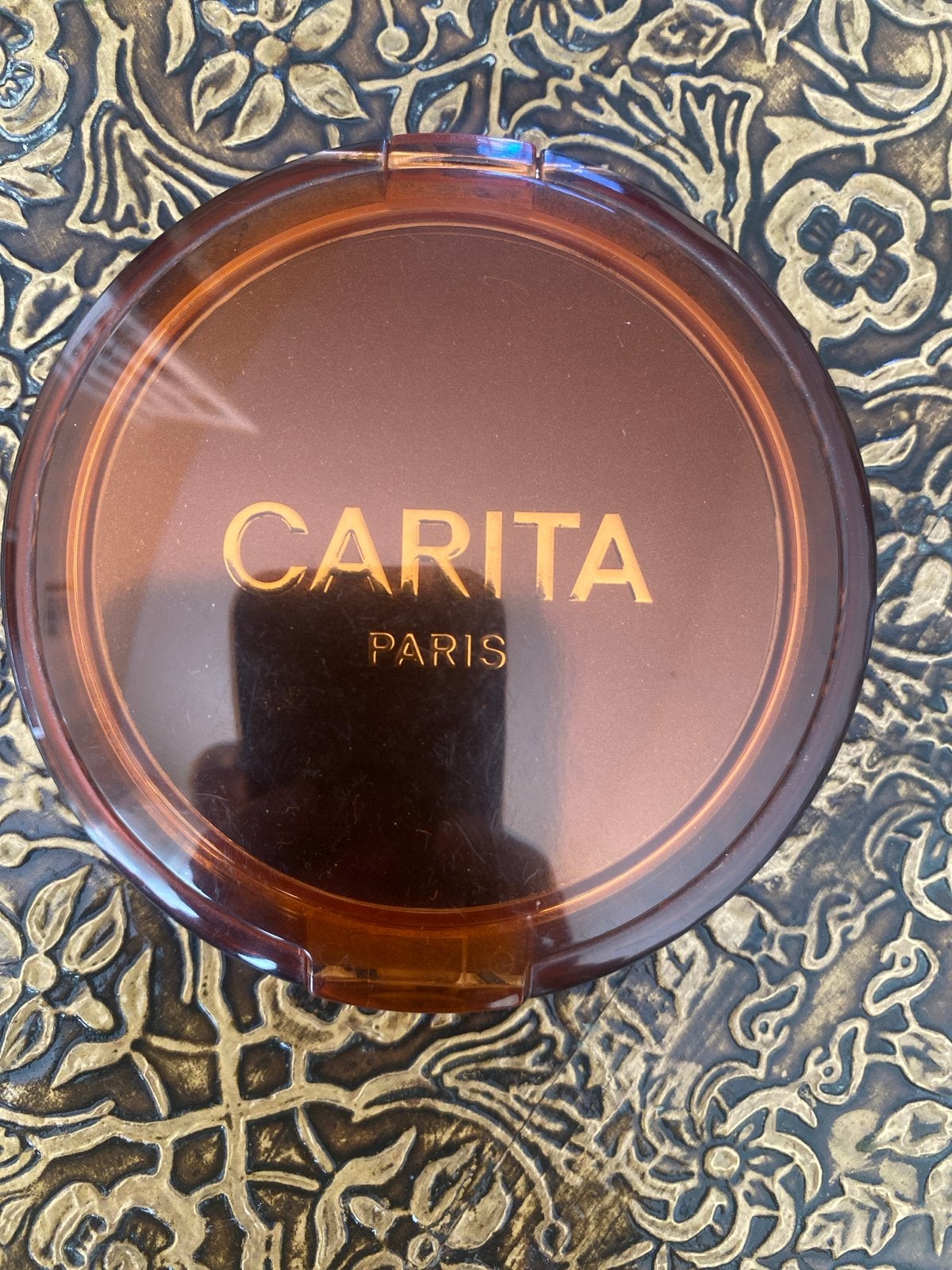 Carita Paris Progressif Anti-Age Solaire Bronzing Powder, Bruin, Gehele gezicht, Ophalen of Verzenden, Zo goed als nieuw