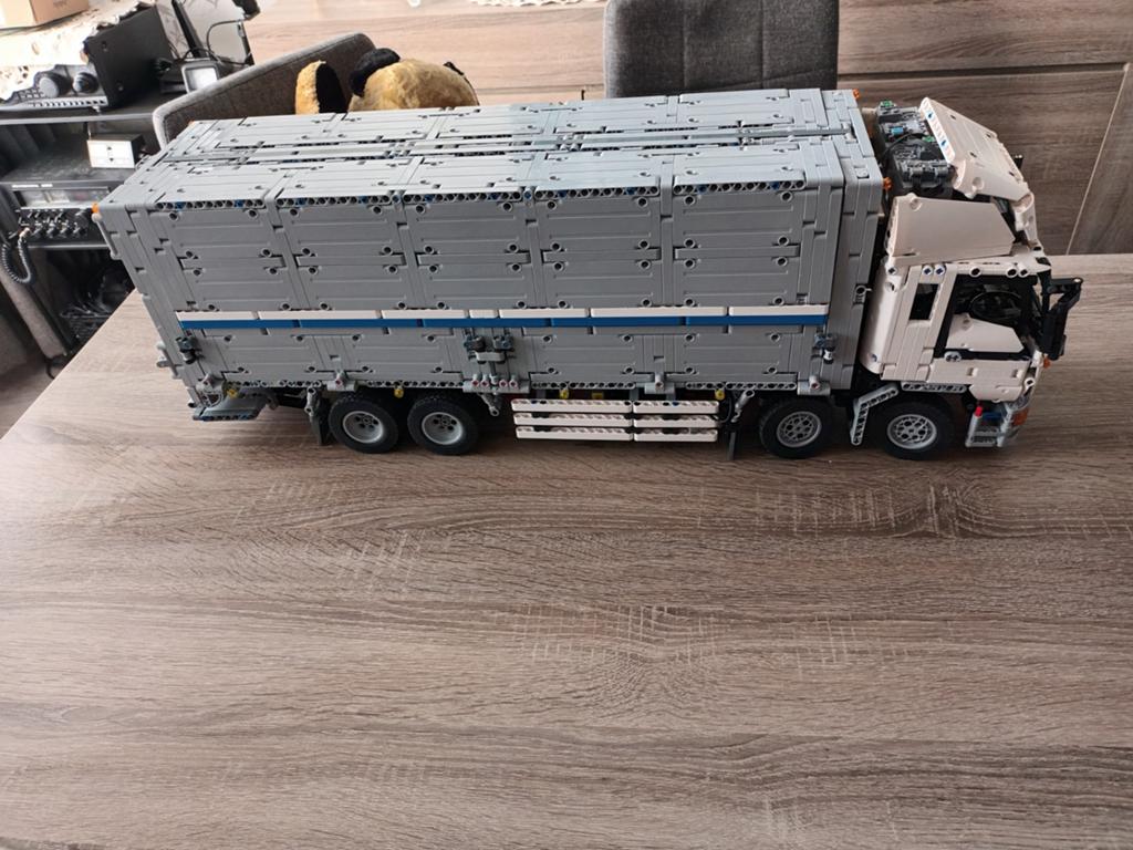 Grote MOC truck, Ophalen
