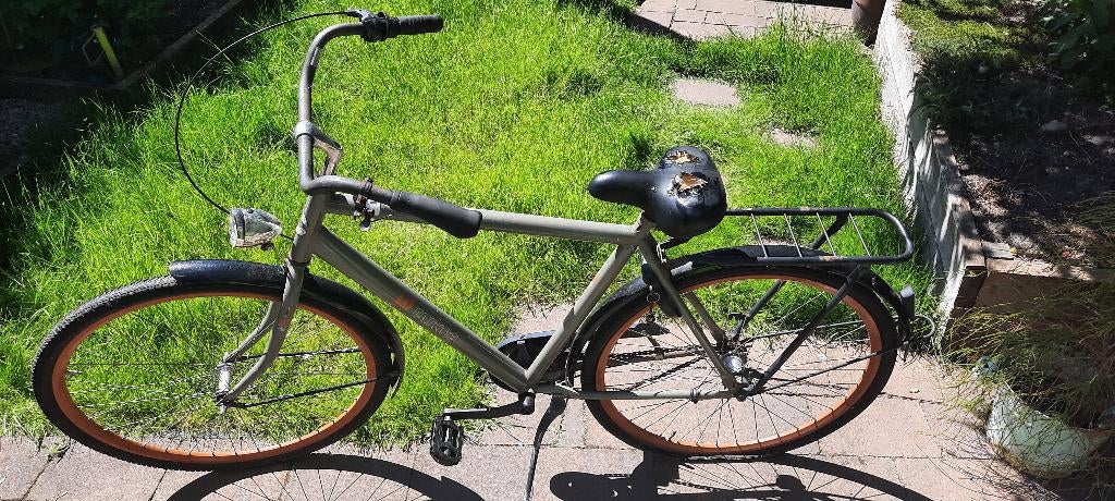 Fiets, jongensfiets merk Cortina, Terugtraprem, Ophalen, Overige merken, 53 tot 56 cm