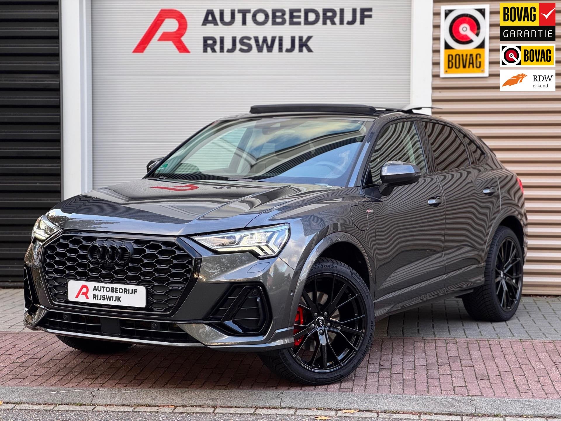 Audi Q3 Sportback 45 TFSI e S Edition Pano/Keyless/360/Matri, Auto's, Audi, Bedrijf, Te koop, Q3, ABS, Achteruitrijcamera, Adaptive Cruise Control