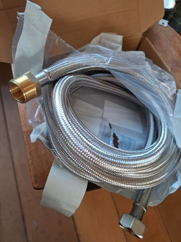 H2O Flex, gepantserde waterslang 3/4 van 4 meter lang, Ophalen of Verzenden, Nieuw