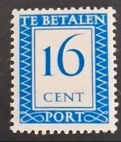 Nederland 1947-1958 - nvph P92 - Portzegels, Ophalen of Verzenden, Na 1940, Postfris