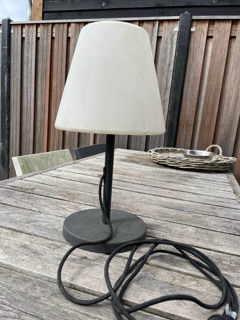 Buitenlamp Fatboy stijl, Ophalen of Verzenden, Zo goed als nieuw, Netvoeding, Wandlamp