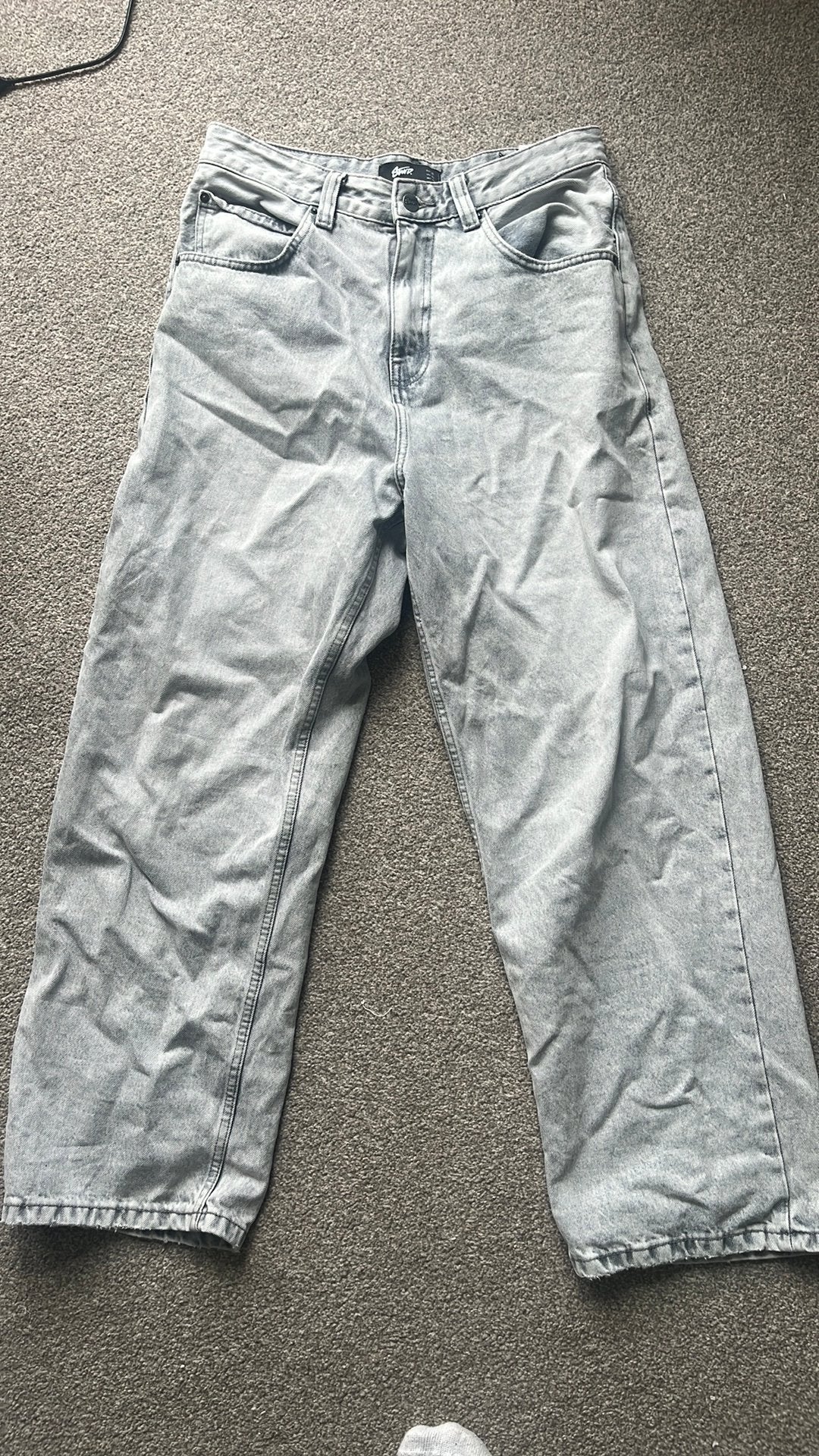 5 baggy spijkerbroeken herenmaten prijs per stuk, Ophalen of Verzenden, Zo goed als nieuw, Overige kleuren, Overige jeansmaten
