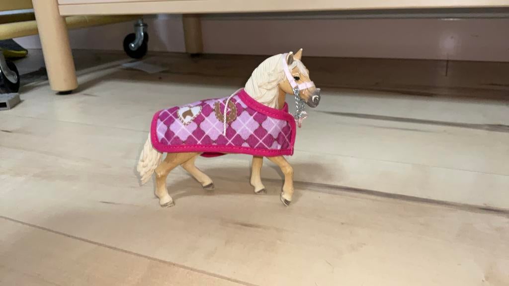 Schleich set met andalusier paard., Ophalen of Verzenden, Gebruikt