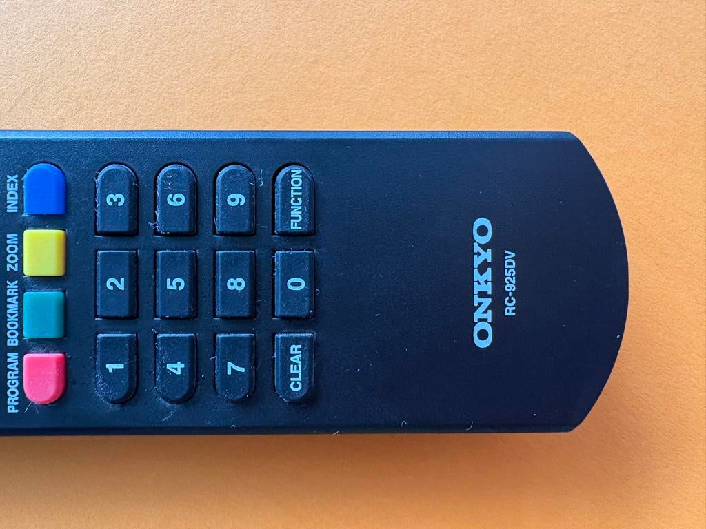 Onkyo RC-925DV afstandsbediening BD speler, Verzenden, Gebruikt, Origineel, Dvd