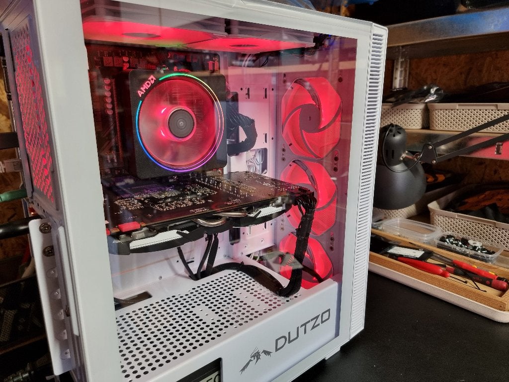Game Pc AMD Ryzen 7 3800+ 4.5Ghz-GTX 1080 8GB win 11, Ophalen, Zelf gebouwde pc, Zo goed als nieuw, AMD Ryzen 7