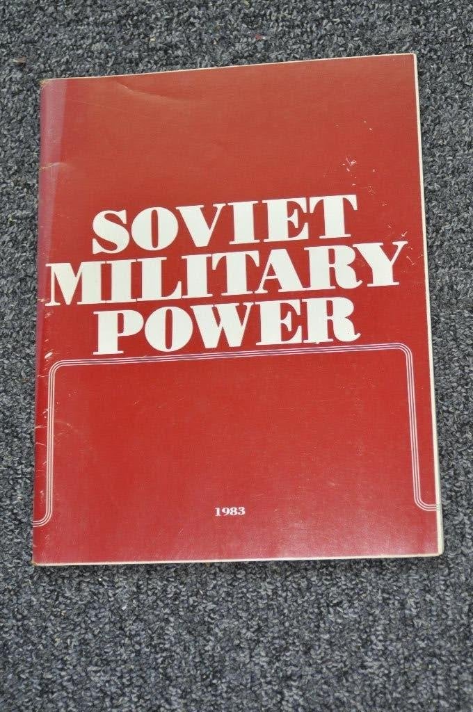 Soviet Military Power 1983 Rapport US Department of Defence, Ophalen of Verzenden, Overige soorten, Amerika, Boek of Tijdschrift