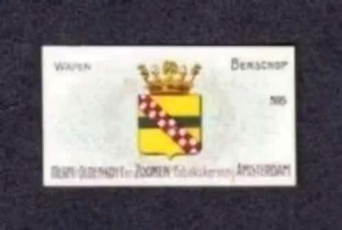 Wapen Benschop 1910 Oldenkott (595)., Ophalen of Verzenden, Zo goed als nieuw