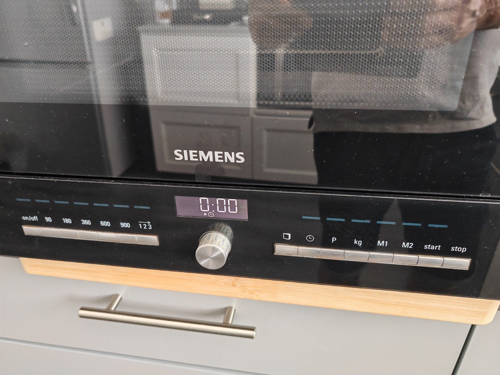 Siemens HF25M6R2 Inbouw Magnetron - Zo goed als nieuw, 60 cm of meer, Ophalen of Verzenden, Inbouw, Magnetron