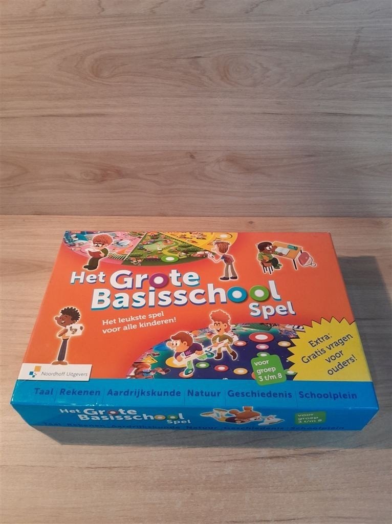 het grote basisschoolspel - s6093, Verzenden, Zo goed als nieuw
