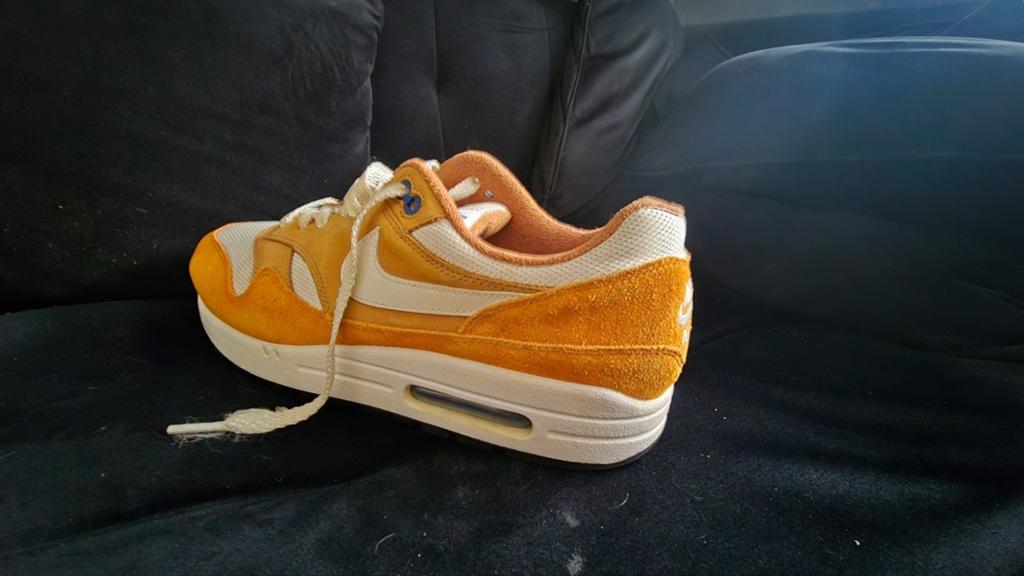 Nike Air Max 1 Curry Pack Maat 44, Ophalen, Overige kleuren, Nike, Sneakers of Gympen