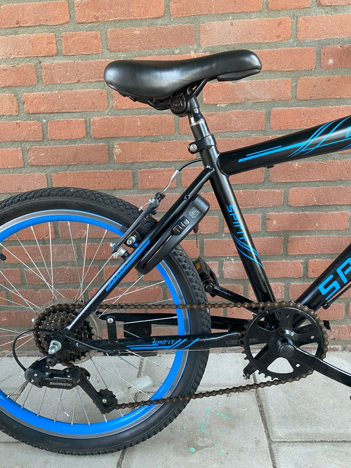 Spirit Delta kinderfiets 20 inch met versnellingen, Gebruikt, Velgrem, Versnellingen, Minder dan 49 cm