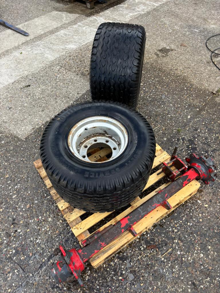 adr Landbouwas steek 8 incl banden 500/50 r17, Ophalen of Verzenden