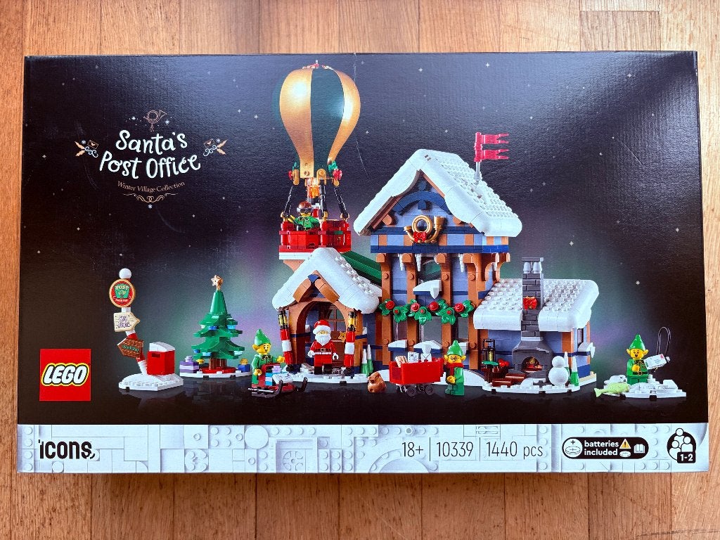 Lego 10339 Santa's Post Office NIEUW, Lego, Icons, Complete set, Compleet