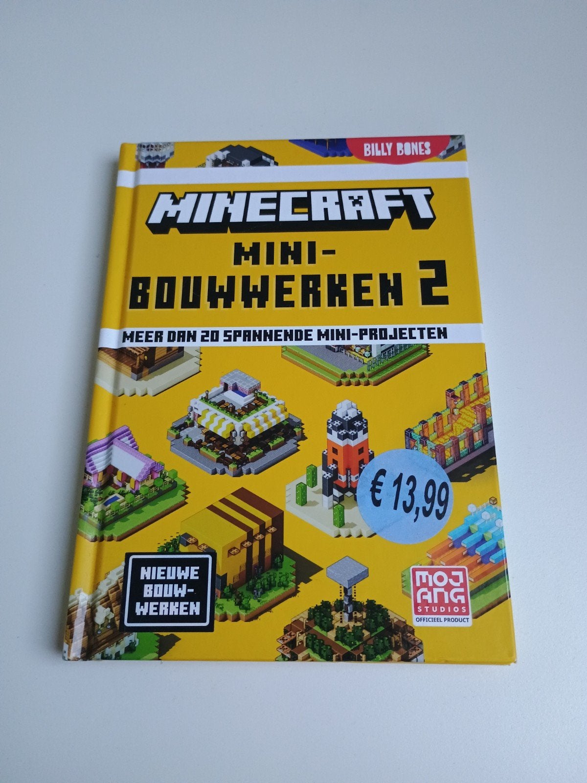 Minecraft Mini-Bouwwerken 2 - Meer dan 20 projecten, Ophalen of Verzenden, Zo goed als nieuw, Billy Bones, Non-fictie