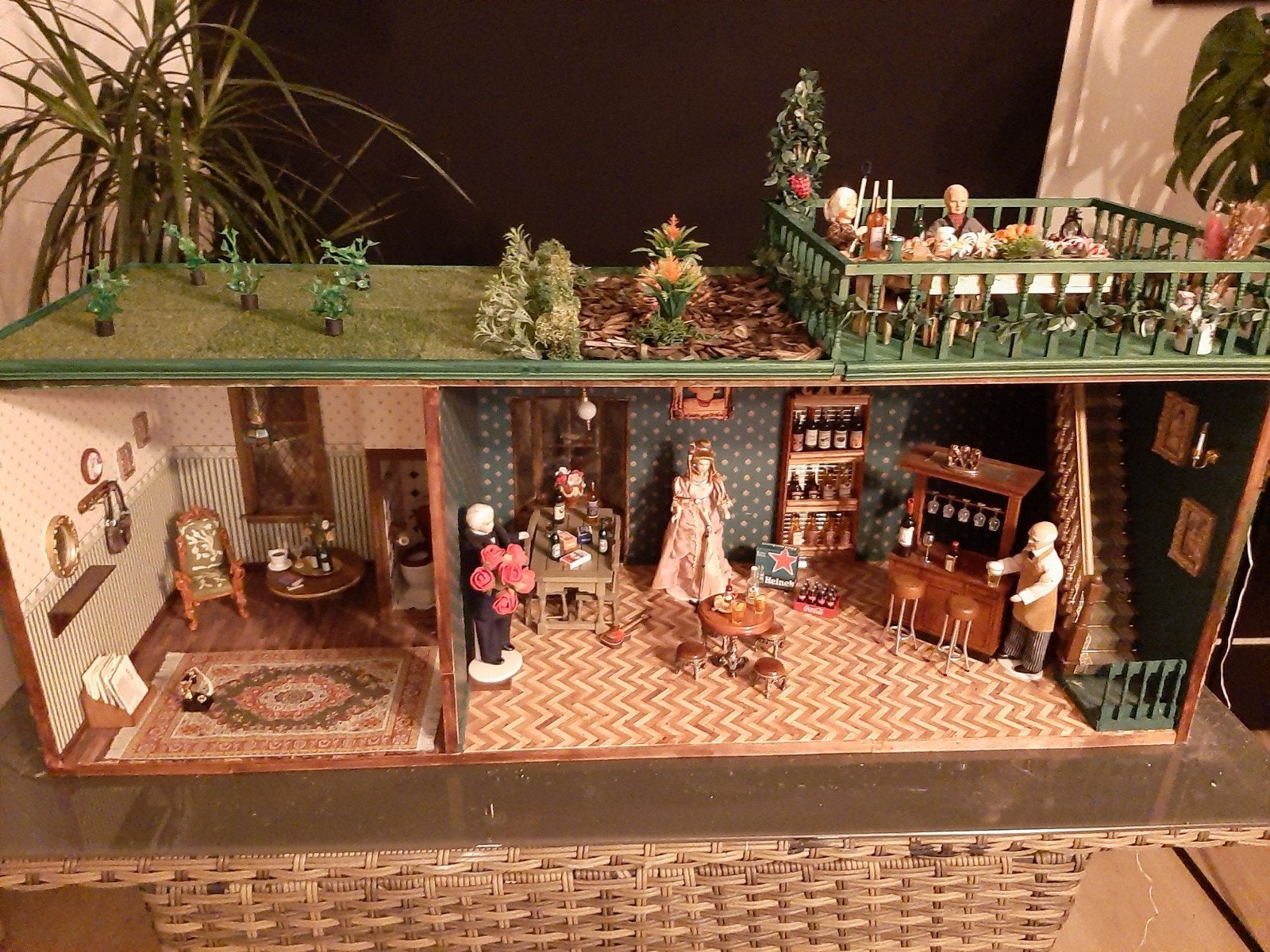 kleine cafe, Verzamelen, Poppenhuizen en Toebehoren, Ophalen, Poppenhuis