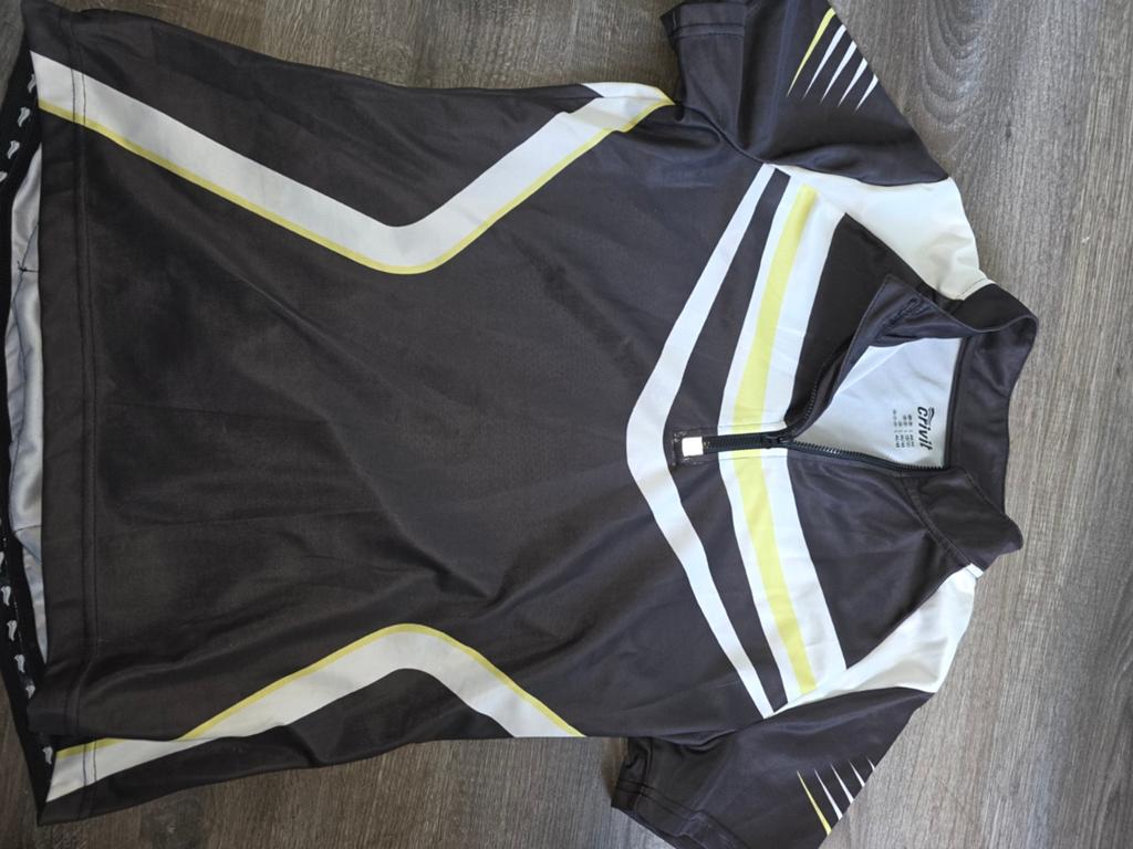 Crivit Fiets Shirt Maat L, Kleding | Dames, Sportkleding, Zo goed als nieuw, Hardlopen of Fietsen, Maat 42/44 (L), Zwart, Ophalen of Verzenden