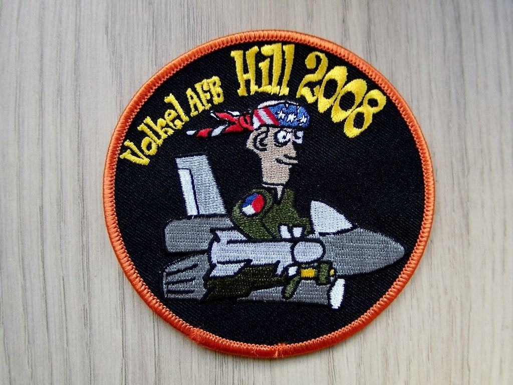Patch RNLAF Volkel AFB Hill 2008, Verzamelen, Verzenden, Luchtmacht, Nederland, Embleem of Badge