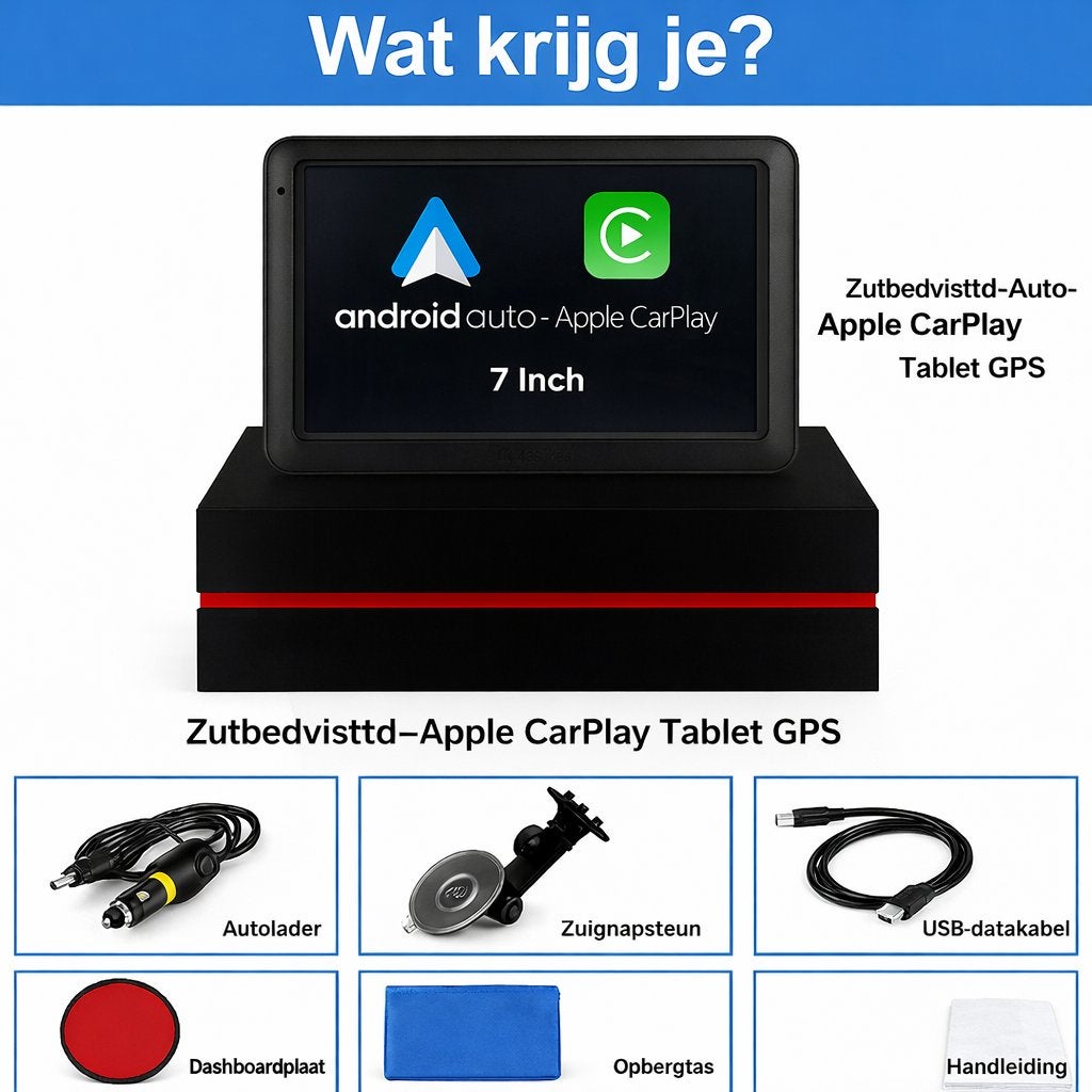 Foto 6 van 7" Android Auto-Apple Carplay Camper, Truck GPS Tablet - TMC