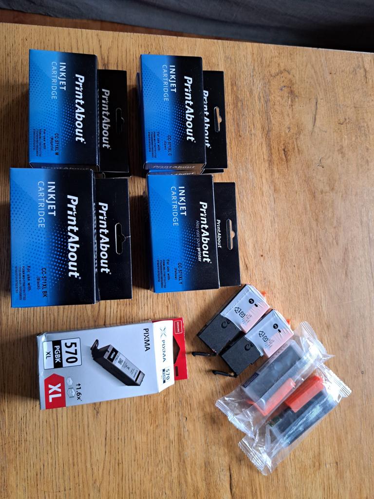PrintAbout & Canon Pixma Inktcartridges - Diverse Kleuren, Ophalen, Nieuw, Cartridge