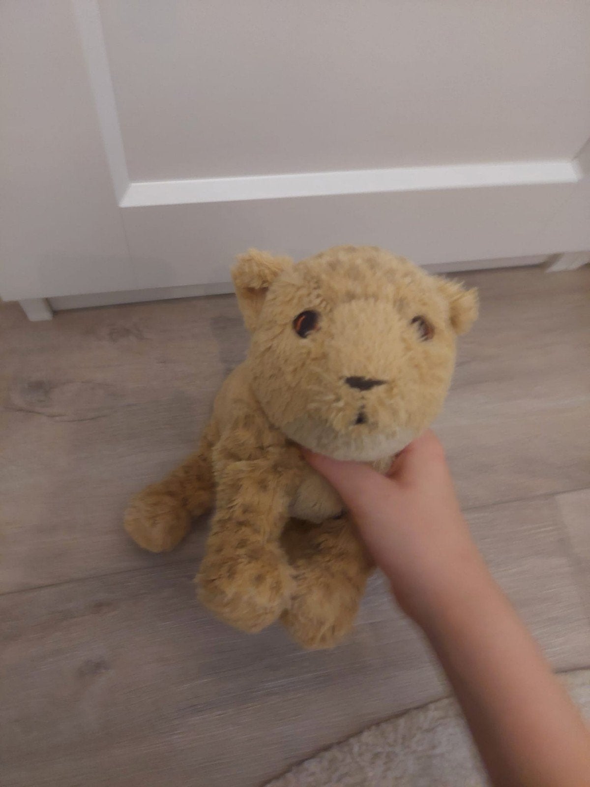 Leeuw knuffel, Verzamelen, Ophalen, Zo goed als nieuw, Stoffen beer, Overige merken