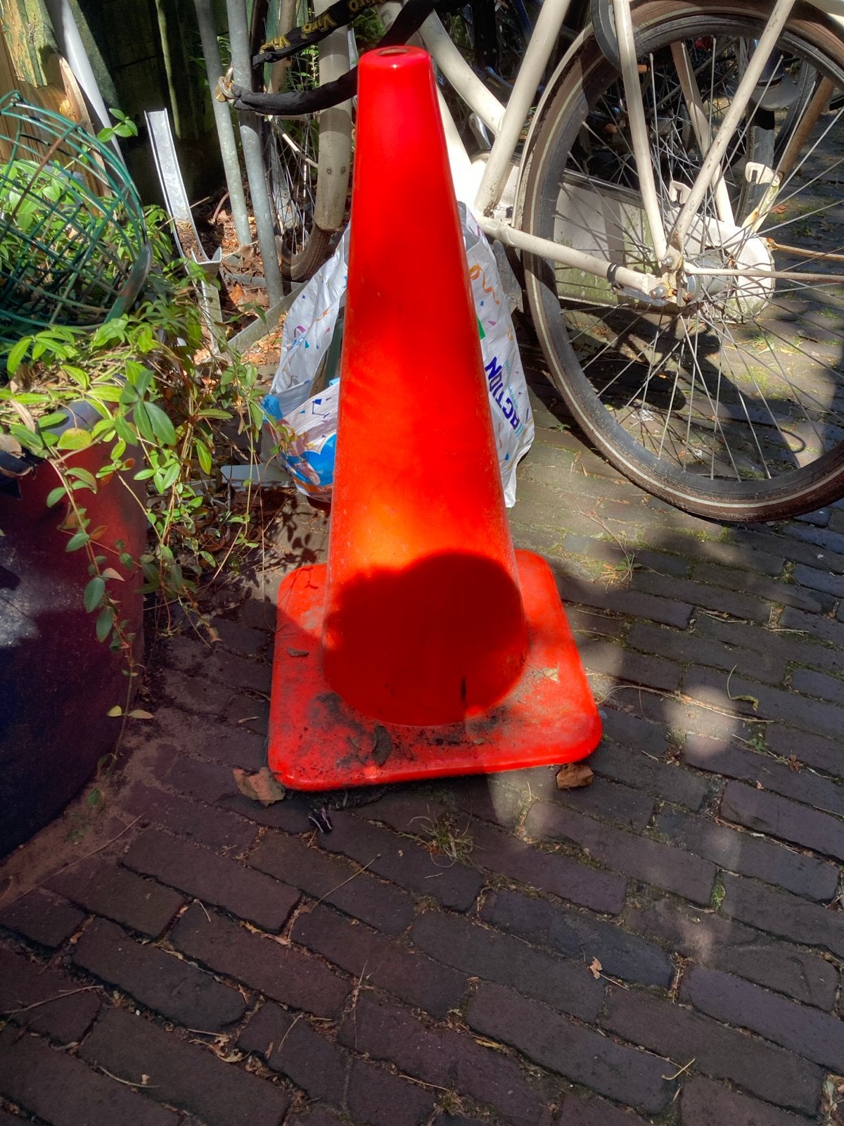 Verkeers pillon, Ophalen