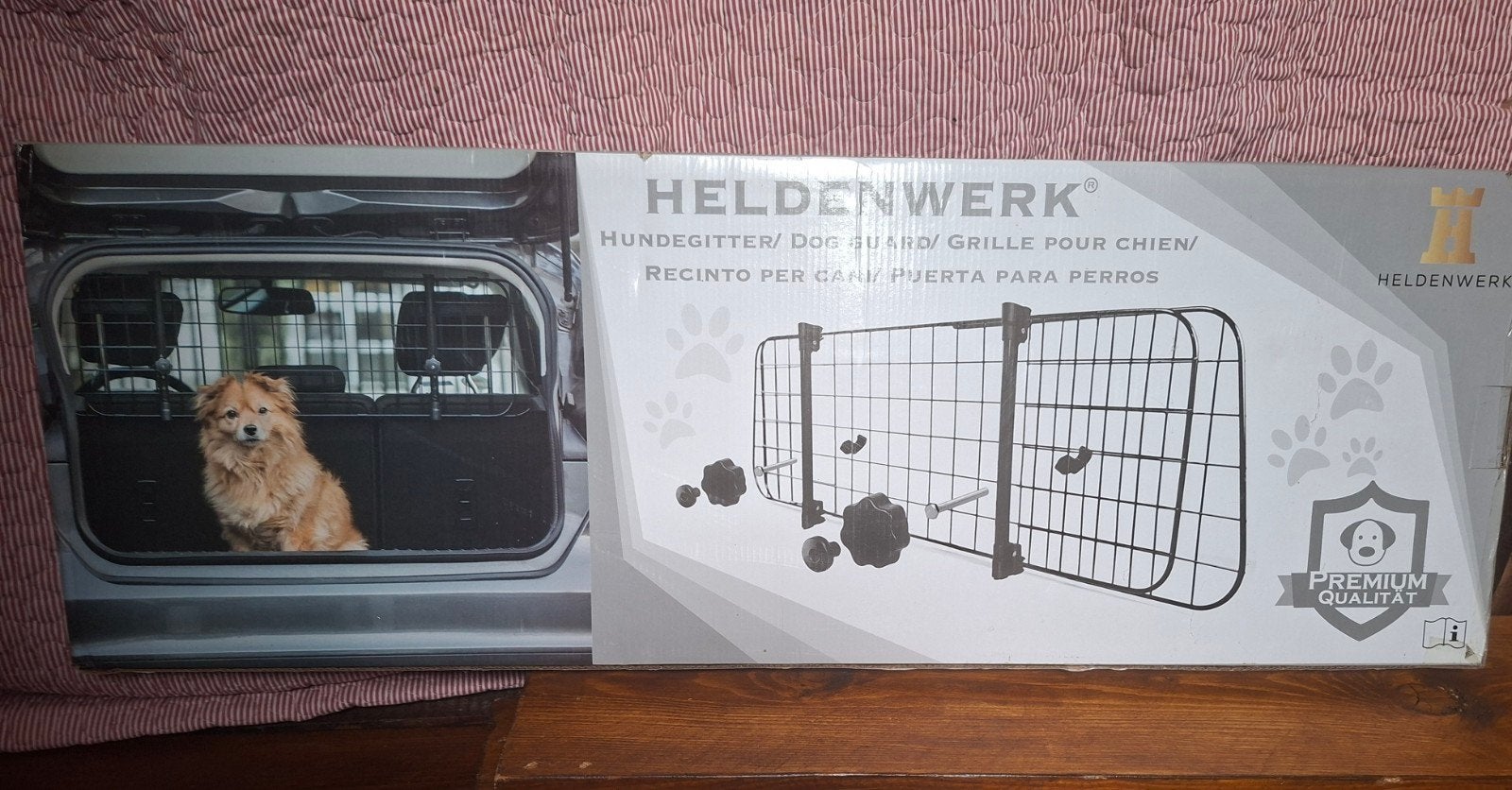 Een verstelbare hondenrek voor in de auto., Dieren en Toebehoren, Ophalen of Verzenden