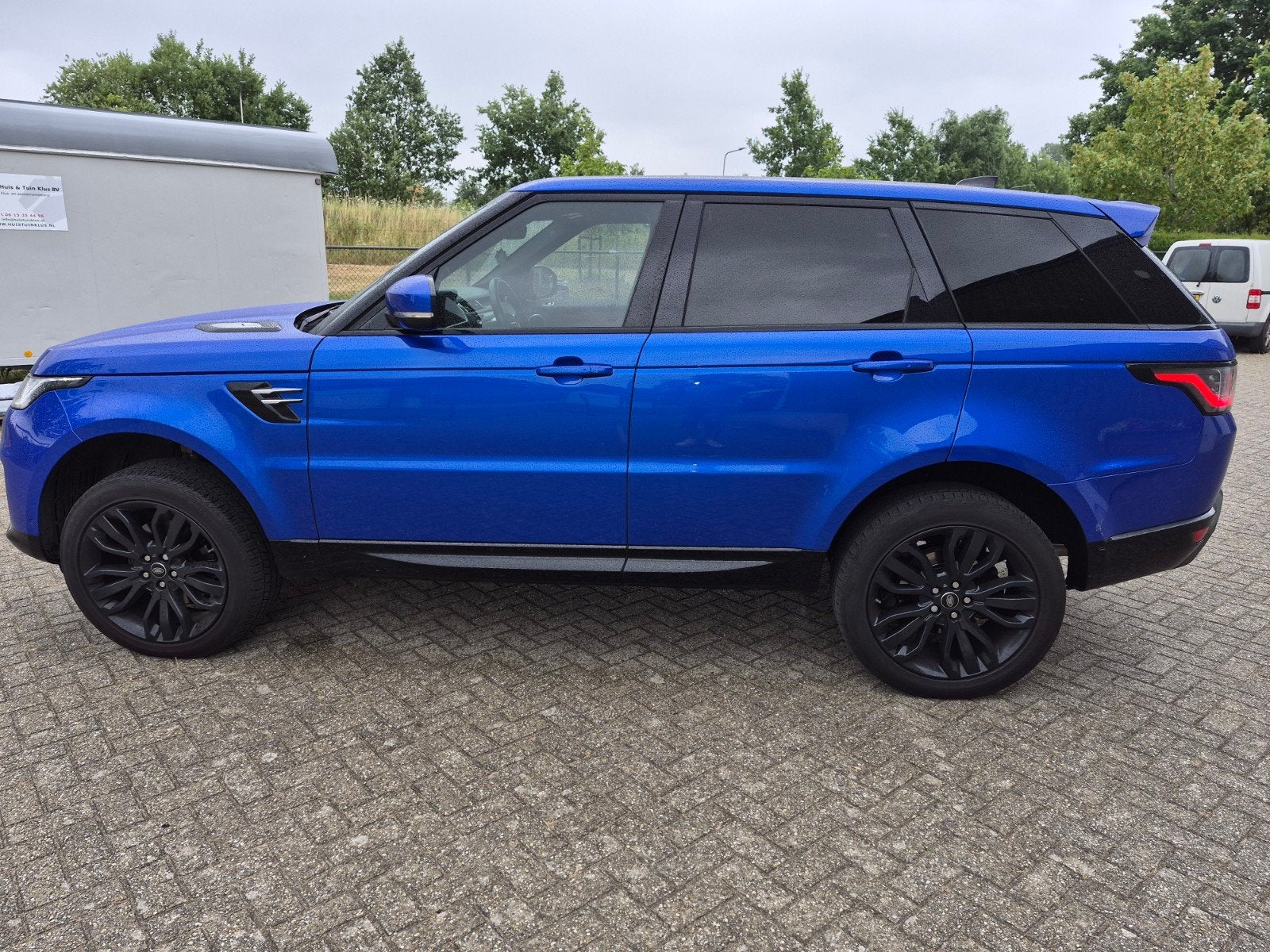 Land Rover Range Rover (sport) 2.0 Si4 300pk Commandshift 7P, Automaat, Zwart, 4 cilinders, Blauw