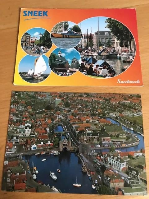 Sneek, Verzamelen, Ansichtkaarten | Nederland, Ophalen of Verzenden, Voor 1920, Ongelopen, Friesland