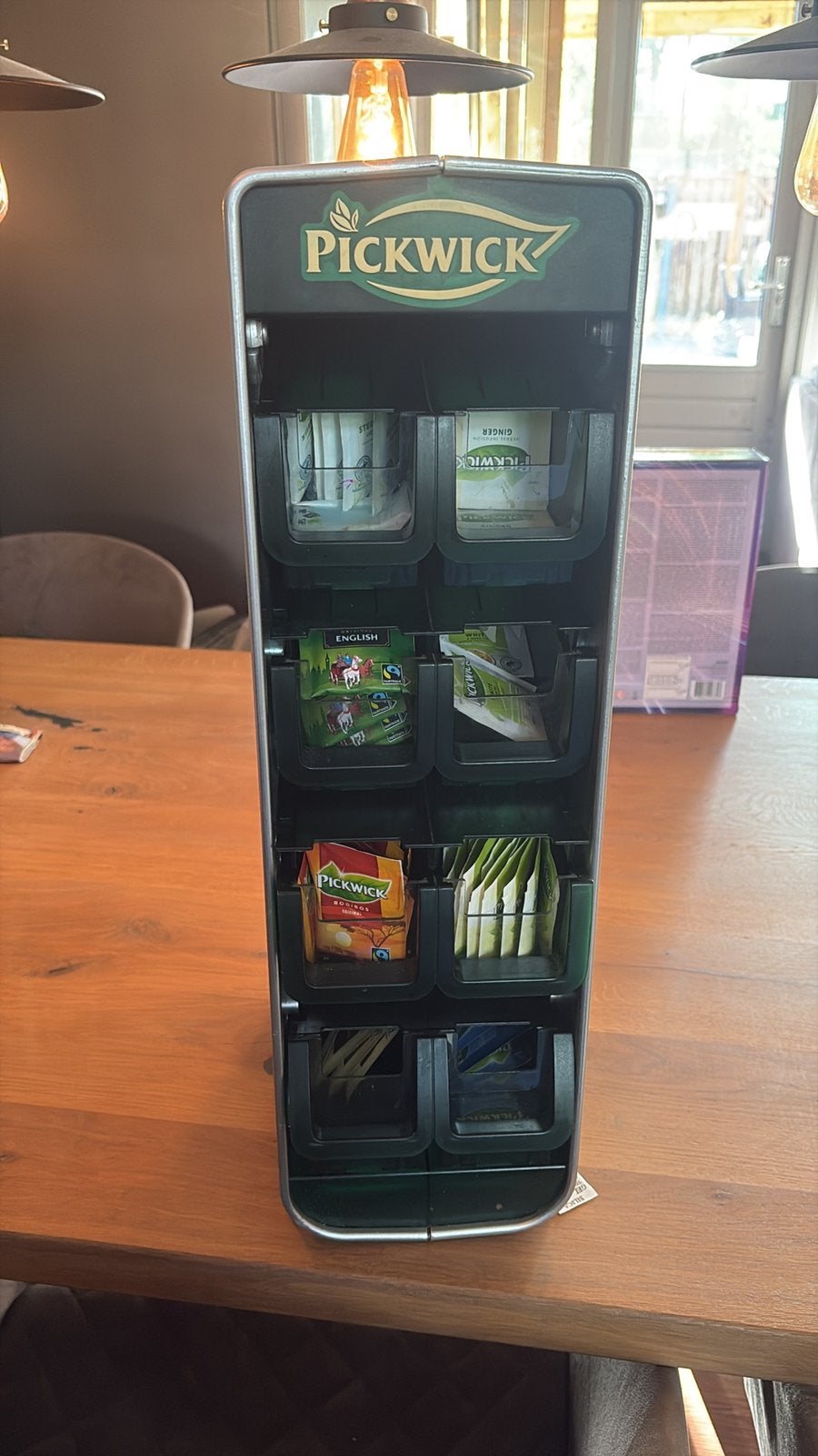 Pickwick thee dispenser, Ophalen, Overige typen