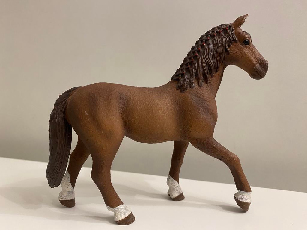 Schleich Exclusive Hannoveraan Ruin ~ 42416, Ophalen of Verzenden, Paard, Beeldje of Figuurtje
